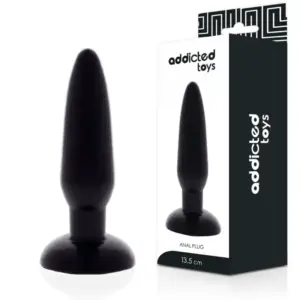 Addicted Toys - Anal Plug 13.5 cm, suave y flexible para principiantes