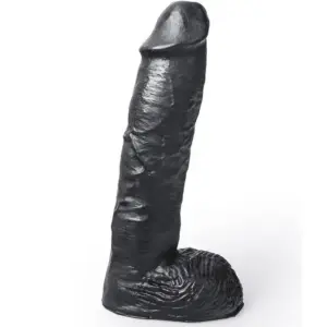 Hung System Mickey: dildo realista negro de 24 cm con ventosa