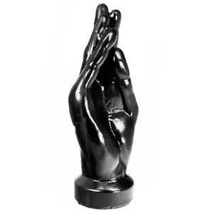 Hung System Hello Anal Plug Black 23.7 cm - Placer anal avanzado