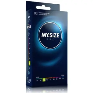 MY SIZE PRO CONDOMS 49 MM - Preservativos a Medida 10 Unidades