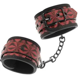 BEGME Red Edition: esposas veganas premium con forro de neopreno
