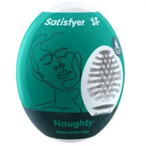 SATISFYER Naughty Masturbator Egg: placer realista y sin lubricante