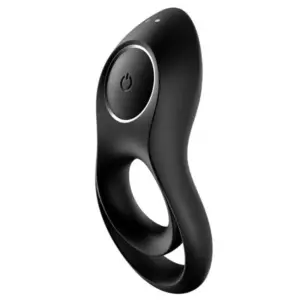 Satisfyer Legendary Duo Ring Vibrator Black – Anillo Vibrador Doble para Potenciar el Placer