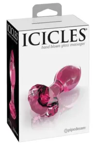 ICICLES - N. 79 Glass Anal Plug de cristal exclusivo y artesanal