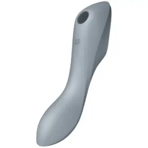 SATISFYER Curvy Trinity 3 Air Pulse Vibrator Grey: placer multifunción