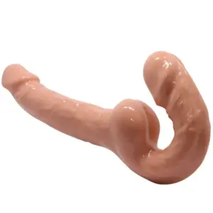 Baile - Dildo Ultra Apasionado Doble con Arnés sin Soporte