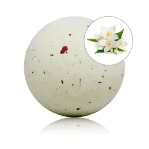 Taloka - Bomba de baño aromática de jazmín con pétalos de rosa