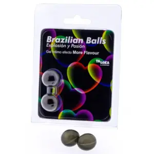 TALOKA 2 Brazilian Balls Exciting Gel con efecto sabor intenso