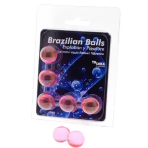 TALOKA - 5 Brazilian Balls Exciting Gel con Efecto Vibrante Refrescante