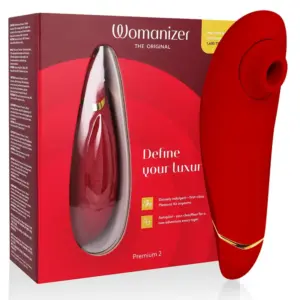 WOMANIZER PREMIUM 2 Stimulador Clitorial Bordeaux Recargable