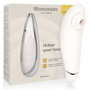 Womanizer Premium 2 Estimulador Clitorial en Warm Gray
