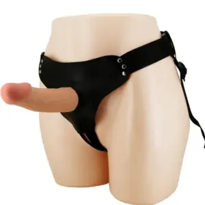 Pretty Love Harness Stark Comfortable: arnés ajustable con dildo hueco