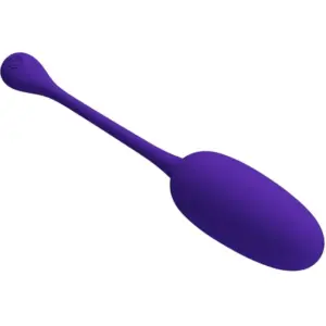 Pretty Love Knucker Purple: huevo vibrador recargable de silicona