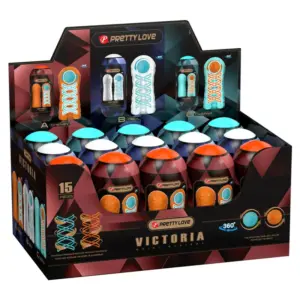Pretty Love Victoria Masturbator 15 piezas: placer intenso y reutilizable