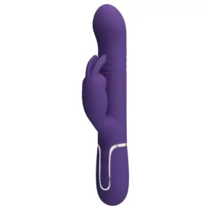 Pretty Love Coale Rabbit Vibrator 4 in 1 Purple para un placer completo