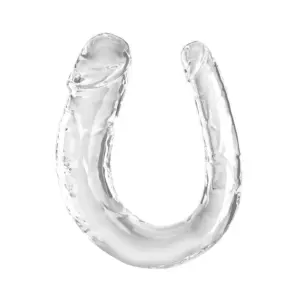KING COCK - DOUBLE TROUBLE Double Dildo transparente 33 cm
