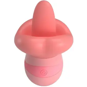 Pretty Love Kylee Tongue Estimulador de Clítoris 10 Vibraciones Rosa Nude