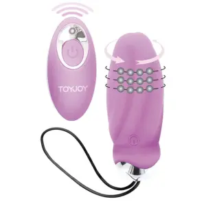 ToyJoy You Crack Me Up - Vibrador remoto con bolas anales giratorias
