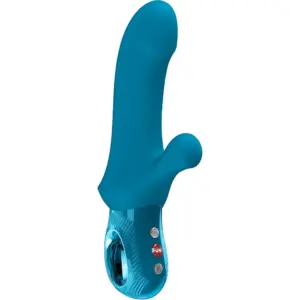 FUN FACTORY BI STRONIC CURVE Thrusting Rabbit Aquamarine