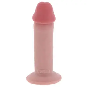 GET REAL Deluxe: Dildo TPE doble densidad 18 cm extra grueso