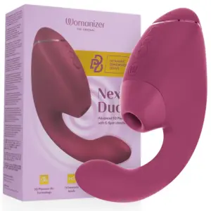 Womanizer Duo Next estimulador dual para clítoris y punto G rosa