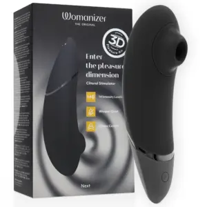 Womanizer Next Estimulador Clitorial 3D Pleasure Air Negro