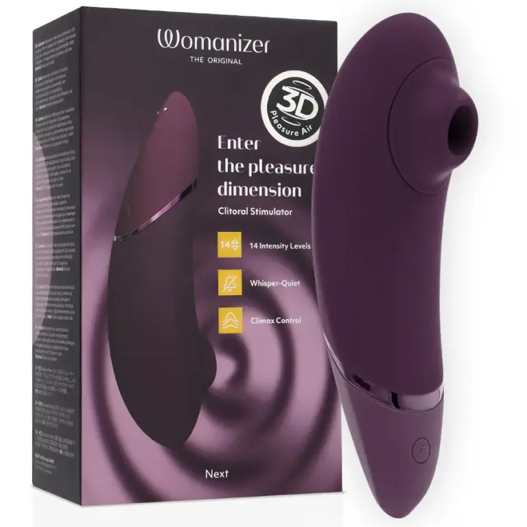 WOMANIZER Next Estimulador Clitorial 3D Dark Purple