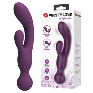 PRETTY LOVE - All Rounder Purple Vibrador Punto G y Conejo