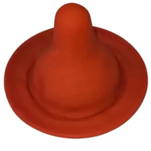Diablo Picante - Gorra divertida con forma de preservativo rosa
