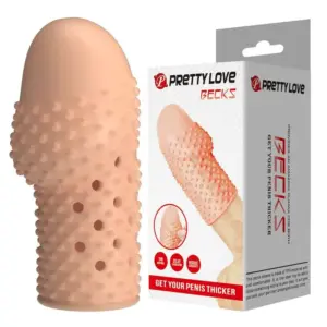 PRETTY LOVE - Geek's Penis Sleeve para aumentar grosor natural