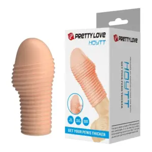 PRETTY LOVE HOTTT Penis Sleeve para aumentar grosor natural