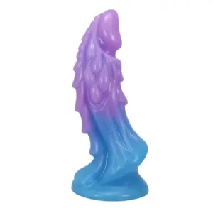 POWER MONSTERS Atlanteans Dildo Realista 19 cm con Ventosa Azul y Morado
