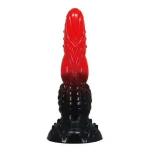 POWER MONSTERS - Fire Dragon Fantasy Dildo con ventosa 24.5 cm