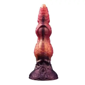 POWER MONSTERS Savage Beastlord: dildo de silicona tricolor 24 cm