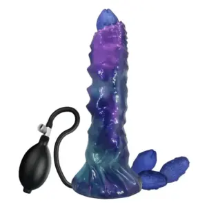POWER MONSTERS - DUSKWALKER SENTINEL Tricolor Dildo Inflable de Silicona 23 cm