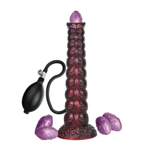 POWER MONSTERS VOIDCLAW BRUTE: dildo inflable de silicona bicolor 29 cm