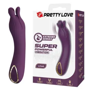PRETTY LOVE - LUNAO Vibrador Recargable con 10 Modos Morado