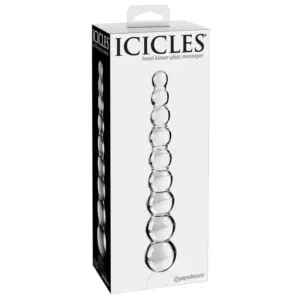 ICICLES N. 2 Glass Massager: masajeador de cristal elegante y duradero
