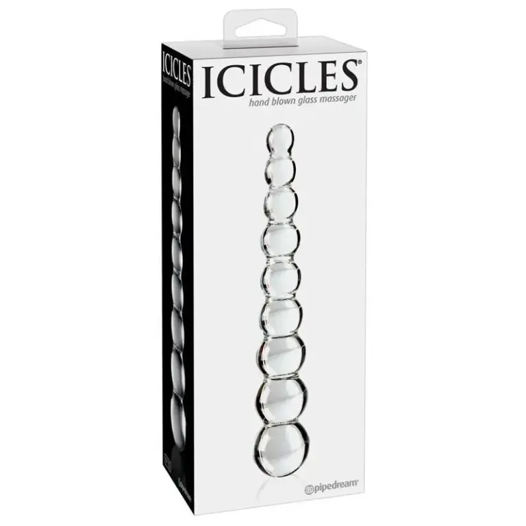 ICICLES N. 2 Glass Massager: masajeador de cristal elegante y duradero