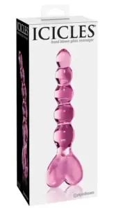 ICICLES N. 43 Glass Massager: placer y elegancia en cristal