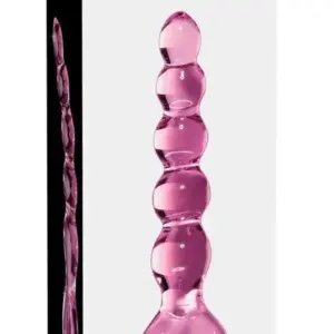 ICICLES N. 43 Glass Massager: placer y elegancia en cristal