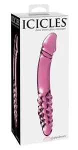 ICICLES - N. 57 Glass Massager: doble estimulación en cristal