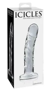 ICICLES N. 62 Glass Massager: masajeador de cristal elegante y seguro