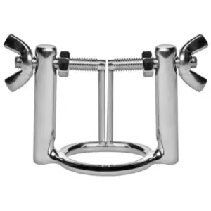 Metal Hard - Anillo para glande con dilatador uretral de acero inoxidable