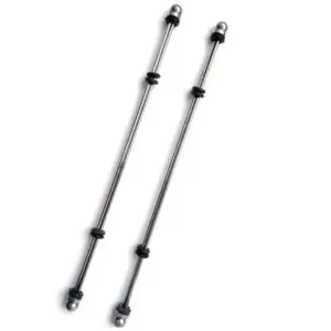 METAL HARD - Torture Bar para pezones, glande y vagina, 2 unidades