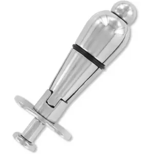 Metal Hard - Plug Anal de Acero Inoxidable con Bloqueo Seguro