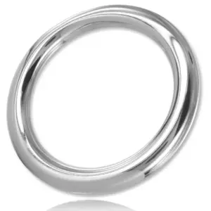 Metal Hard - Anillo para el pene de acero inoxidable 8x50 mm