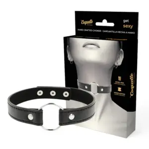 Coquette Chic Desire Collar de Cuero Vegano para Mujer