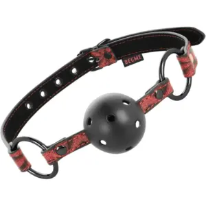 Begme Red Edition Vegan Leather Jaw: Mordaza vegana segura y cómoda