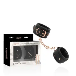 COQUETTE CHIC DESIRE - Esposas de cuero vegano veganas y ajustables